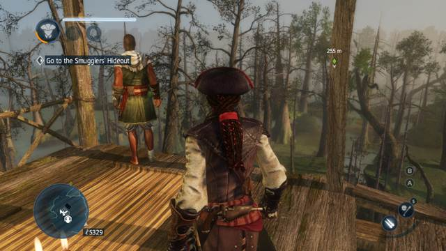 Hit the dummy on the balcony - Sequence 2 - The storyline - Assassins Creed: Liberation HD - Game Guide and Walkthrough