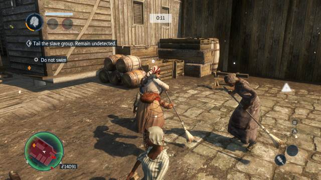 Join up with the slaves - Sequence 4 (part 1) - The storyline - Assassins Creed: Liberation HD - Game Guide and Walkthrough
