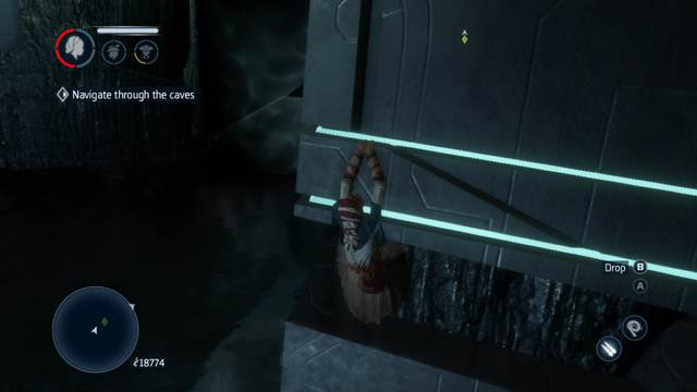 Climb onto the pillar with white stripes - Sequence 4 (part 2) - The storyline - Assassins Creed: Liberation HD - Game Guide and Walkthrough