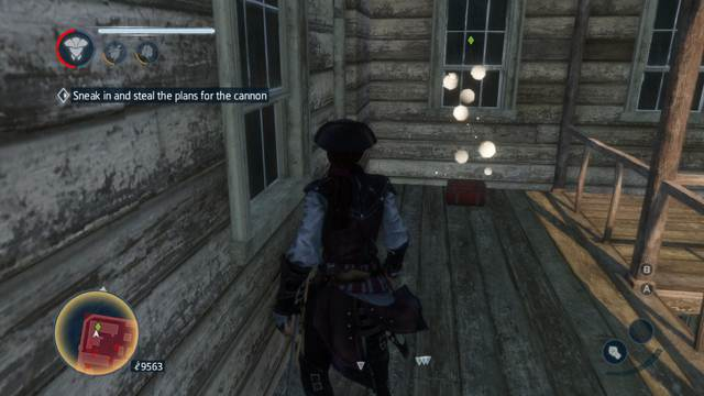 You need to act quickly - the object is in the chest on the balcony - Ship Crew - Side missions - Assassins Creed: Liberation HD - Game Guide and Walkthrough