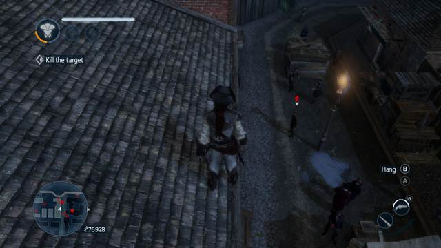 You can hide around the corner and lure the enemy by whistling - Contract - Character missions - Assassins Creed: Liberation HD - Game Guide and Walkthrough