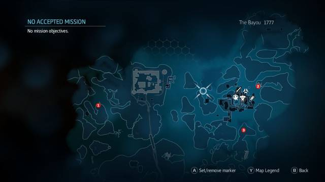 Locations of the Diary Pages in Bayou (the Northern part of the map) - Main collectibles - Collectibles - Assassins Creed: Liberation HD - Game Guide and Walkthrough