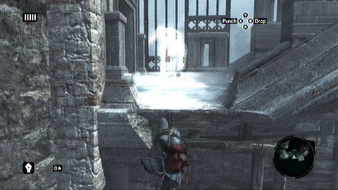 Once you get to the wooden scaffolding point your character to the very top - Memory 2 - p. 1 - Sequence 1 - A Sort of Homecoming - Assassins Creed: Revelations - Game Guide and Walkthrough