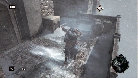 Approach second enemy from behind and stab him at his back (X) - Memory 2 - p. 2 - Sequence 1 - A Sort of Homecoming - Assassins Creed: Revelations - Game Guide and Walkthrough