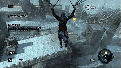 Wait 3-4 seconds at the top and then jump down (RT+A) - Memory 3 - Sequence 1 - A Sort of Homecoming - Assassins Creed: Revelations - Game Guide and Walkthrough