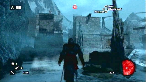 While climbing the wall two guards will start shooting at you - Memory 5 - p. 2 - Sequence 1 - A Sort of Homecoming - Assassins Creed: Revelations - Game Guide and Walkthrough