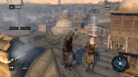 After short cinematic, go to the place marked on the map and you'll start another memory - Memory 5 - Sequence 2 - The Crossroads of The World - Assassins Creed: Revelations - Game Guide and Walkthrough