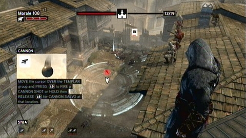 Use cannons to destroy next wave of opponents - Memory 6 - Sequence 2 - The Crossroads of The World - Assassins Creed: Revelations - Game Guide and Walkthrough