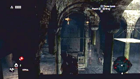 After you're done, climb on the pillar on the right - Memory 6 - p. 1 - Sequence 3 - Lost and Found - Assassins Creed: Revelations - Game Guide and Walkthrough