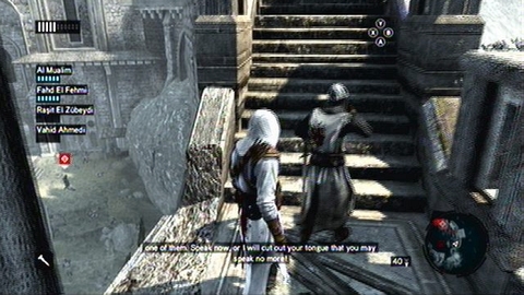 Another two enemies can be spotted at the op on the right - Memory 8 - Sequence 3 - Lost and Found - Assassins Creed: Revelations - Game Guide and Walkthrough