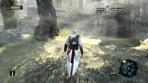 To get to another victim, go to the village's exit and turn left - Memory 8 - Sequence 3 - Lost and Found - Assassins Creed: Revelations - Game Guide and Walkthrough