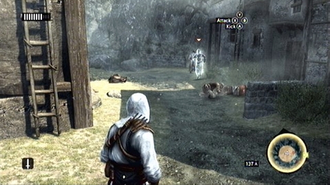Two further victims can be found on the higher part of the hill, to the left of the path - Memory 8 - Sequence 3 - Lost and Found - Assassins Creed: Revelations - Game Guide and Walkthrough