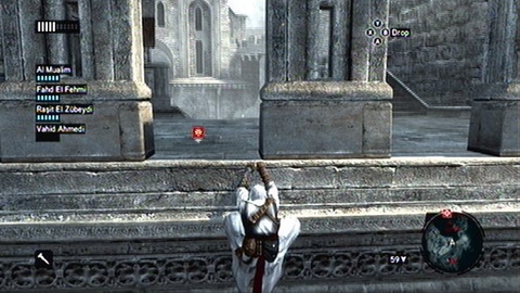 There is a guard on the top awaiting you - Memory 8 - Sequence 3 - Lost and Found - Assassins Creed: Revelations - Game Guide and Walkthrough