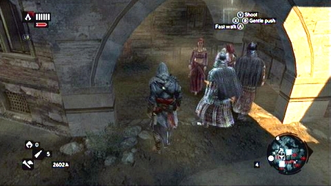 Head to the indicated place and find the prisoners - Memory 10 - Sequence 3 - Lost and Found - Assassins Creed: Revelations - Game Guide and Walkthrough