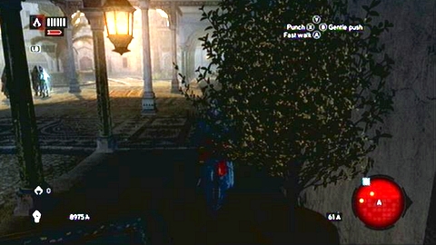 After mission beginning, sprint to the right, along the palace wall - Memory 2 - Sequence 4 - The Uncivil War - Assassins Creed: Revelations - Game Guide and Walkthrough
