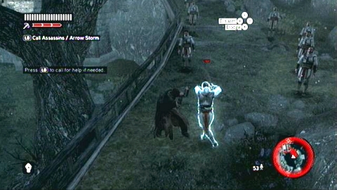 Another enemy is located a bit further from previous two - Memory 7 - Sequence 6 - Fortune's Disfavor - Assassins Creed: Revelations - Game Guide and Walkthrough