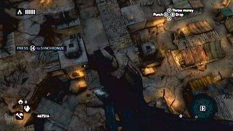 This way you'll reach the point, where you will be able to fill the map of this area (LS) - Memory 1 - Sequence 7 - Underworld - Assassins Creed: Revelations - Game Guide and Walkthrough