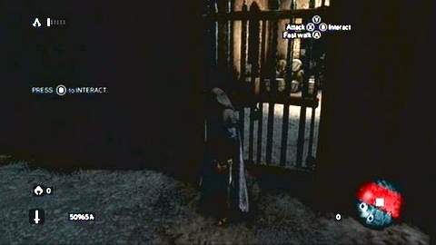 In order to get to barrels, go up the stairs and then walk to the other side of the warehouse - Memory 4 - Sequence 7 - Underworld - Assassins Creed: Revelations - Game Guide and Walkthrough