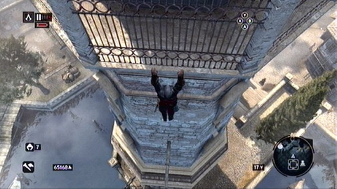 A fragment can be found on the southern wall of the lighthouse - Galata District (01-11) - Animus data fragments - Assassins Creed: Revelations - Game Guide and Walkthrough