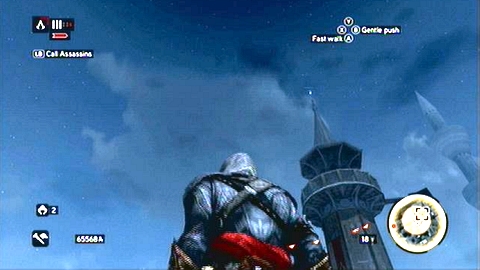 Fragment is at the top of the Templar tower - Constantine District (01-10) - Animus data fragments - Assassins Creed: Revelations - Game Guide and Walkthrough