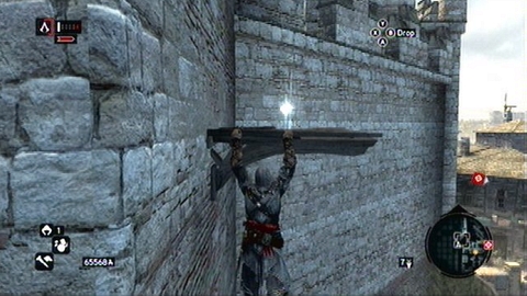 First climb on the nearby wooden beam, run upwards and then jump aside to the right - Constantine District (11-21) - Animus data fragments - Assassins Creed: Revelations - Game Guide and Walkthrough