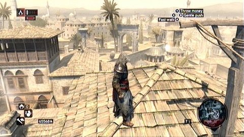 It is located on top of one of the buildings - Bayezid District/Arsenal (01-10) - Animus data fragments - Assassins Creed: Revelations - Game Guide and Walkthrough