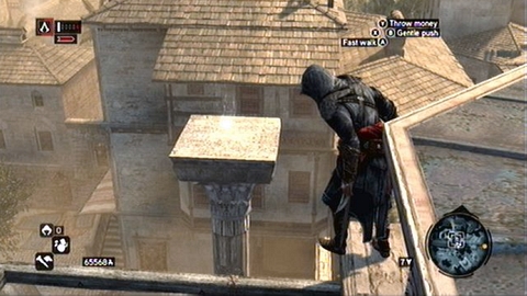 This fragment also hovers over the column - Bayezid District/Arsenal (01-10) - Animus data fragments - Assassins Creed: Revelations - Game Guide and Walkthrough