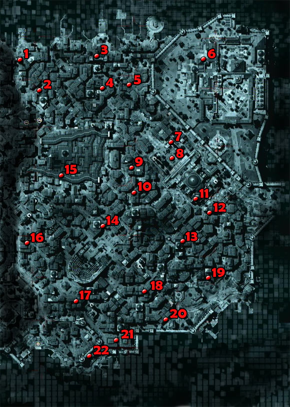 1 - Imperial District - map - Animus data fragments - Assassins Creed: Revelations - Game Guide and Walkthrough