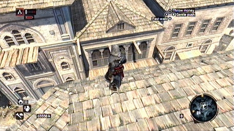 This fragment is located over one of the balconies - Imperial District (01-12) - Animus data fragments - Assassins Creed: Revelations - Game Guide and Walkthrough