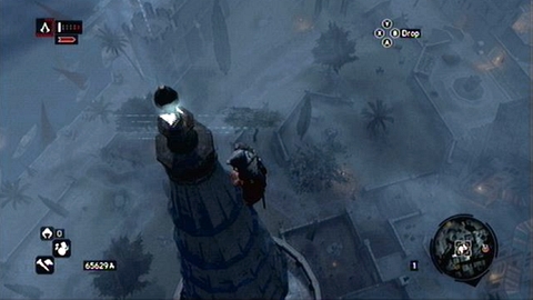 It is placed on the top of the minaret - Imperial District (13-22) - Animus data fragments - Assassins Creed: Revelations - Game Guide and Walkthrough