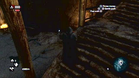 Go up the stairs in the south and then jump down to the north - Capadocia (01-12) - Animus data fragments - Assassins Creed: Revelations - Game Guide and Walkthrough