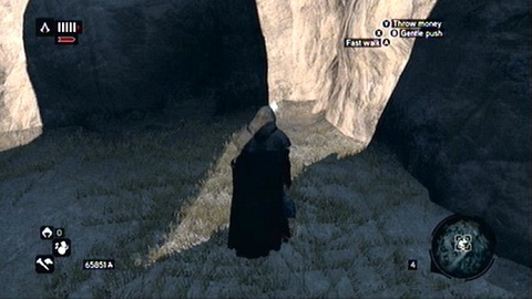 At the end of the path you will find first fragment - Capadocia (01-12) - Animus data fragments - Assassins Creed: Revelations - Game Guide and Walkthrough