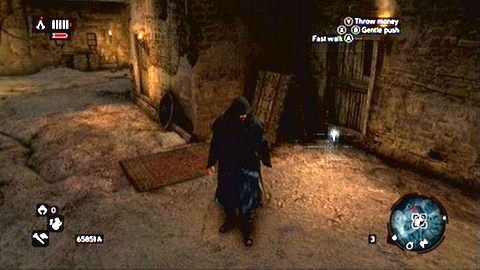 It lies at the door of one of the houses - Capadocia (01-12) - Animus data fragments - Assassins Creed: Revelations - Game Guide and Walkthrough