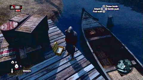 You will find it at the end of a small bridge - Constantine District (01-13) - Treasure chests - Assassins Creed: Revelations - Game Guide and Walkthrough