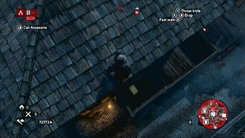 It is located on a wooden balcony, right next to the roof - Bayezid District/Arsenal (21-30) - Treasure chests - Assassins Creed: Revelations - Game Guide and Walkthrough