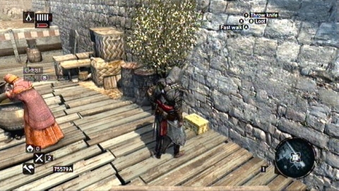 The chest is located on the bridge built next to the wall - Bayezid District/Arsenal (21-30) - Treasure chests - Assassins Creed: Revelations - Game Guide and Walkthrough