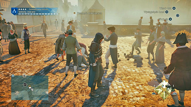 While you explore Parisian streets, sometimes youll get a random task - Crowd activities - Extra activities - Assassins Creed: Unity - Game Guide and Walkthrough