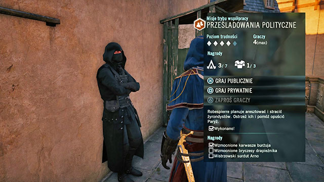 In Assassins Creed: Unity there aere several options for multiplayer implemented - Network activities - Extra activities - Assassins Creed: Unity - Game Guide and Walkthrough