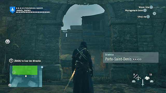 In this mission, youll infiltrate la Cour des Miracles, the poor district of Paris - 01 - The Kingdom of Beggars - Sequence 4 - Assassins Creed: Unity - Game Guide and Walkthrough