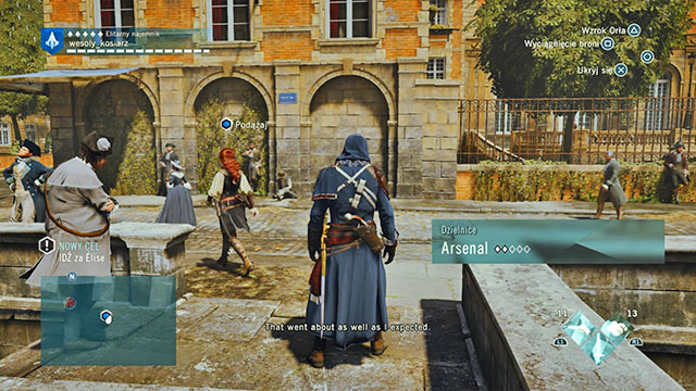 In the beginning of the memory, youll see a few cutscenes - 01 - A Cautious Alliance - Sequence 7 - Assassins Creed: Unity - Game Guide and Walkthrough