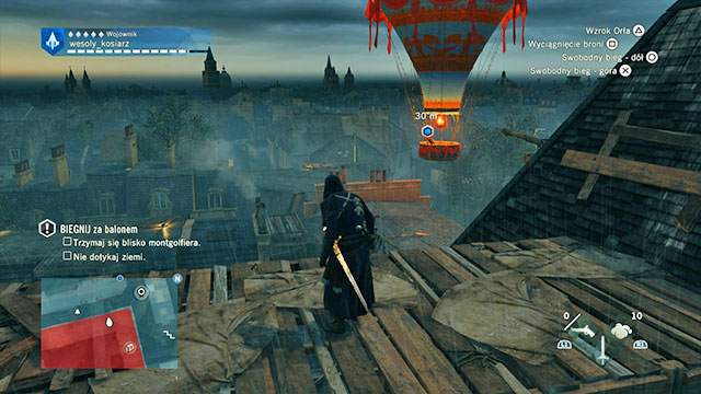 After this balloon! - 03 - The Escape - Sequence 9 - Assassins Creed: Unity - Game Guide and Walkthrough