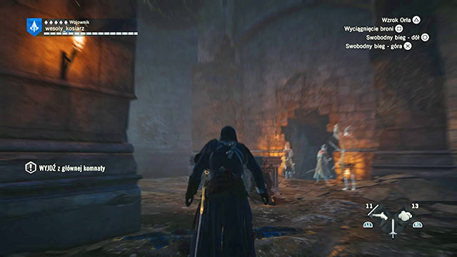 The passage leading further. - 03 - Bastille (Server Bridge) - Sequence 11 - Assassins Creed: Unity - Game Guide and Walkthrough
