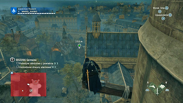 The place where you have to find Germaina. - 03 - The Temple - Sequence 12 - Assassins Creed: Unity - Game Guide and Walkthrough