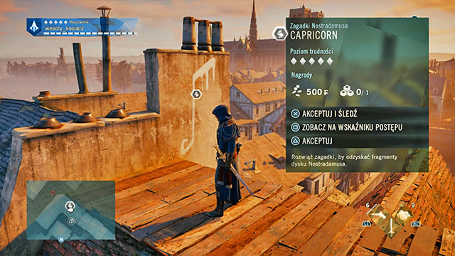 The symbol is on the chimney on the rooftop near Pont Notre-Dame - Side quests - Hotel de Ville - Assassins Creed: Unity - Game Guide and Walkthrough