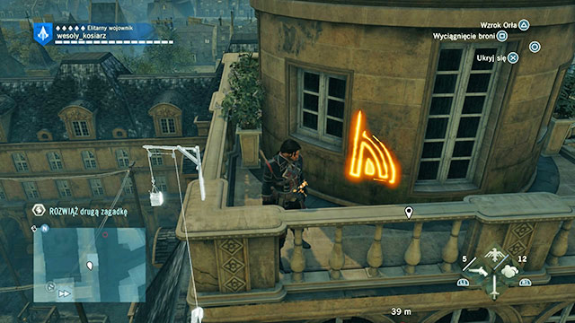 The second solution is in Sorbonne - Side quests - Faubourg Saint-Germain - Assassins Creed: Unity - Game Guide and Walkthrough