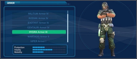 A first respectable armor for a RDA soldier - Armors - RDA - Armors - Avatar: The Game - Game Guide and Walkthrough