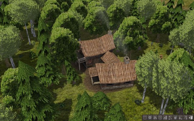 A Hunting Cabin is a good source of venison and leather in the beginning of the game - Production of food - Buildings - Banished - Game Guide and Walkthrough