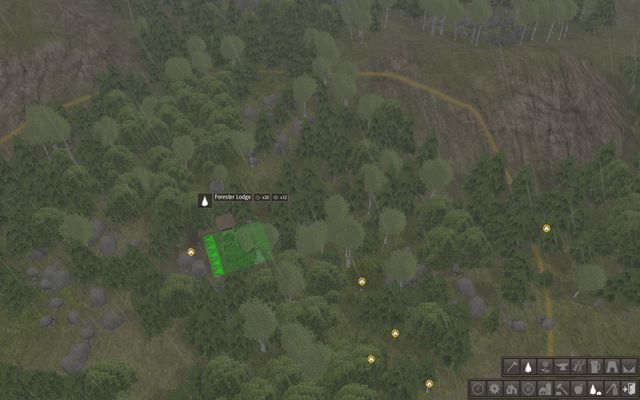 Now take care of production of resources - build a forester lodge - Starting the game - Banished - Game Guide and Walkthrough