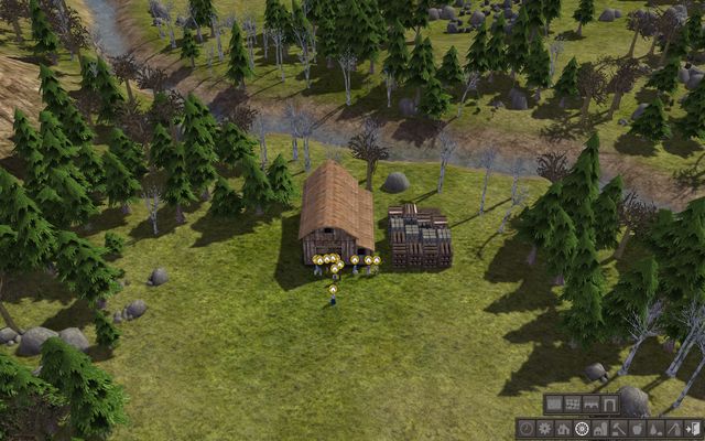 The first object that you should build is the Storage Barn - thats where youll keep your supplies - Starting the game - Banished - Game Guide and Walkthrough