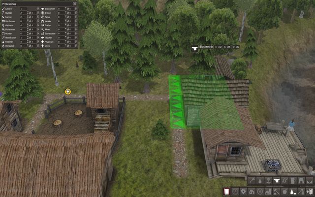 Now its time to build a blacksmith hut - it will let you create your first tools which will improve the process of collecting resources - Starting the game - Banished - Game Guide and Walkthrough